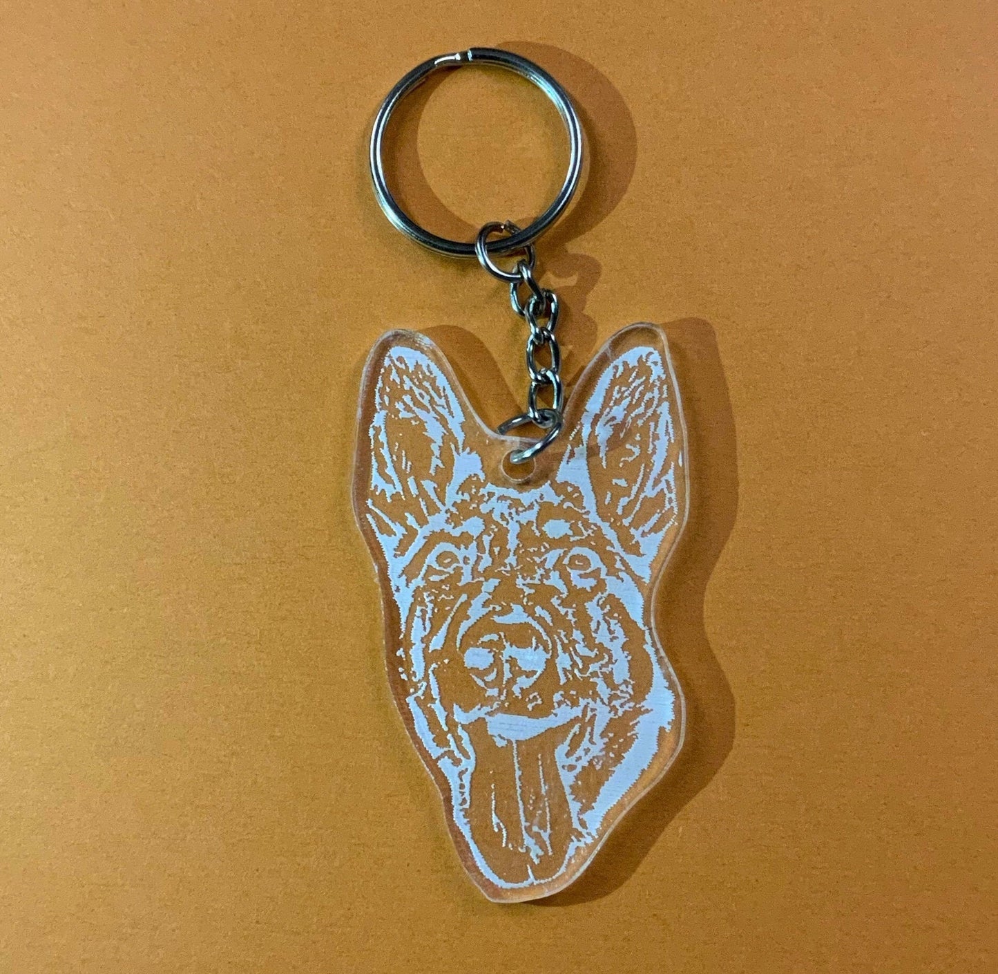 Custom Dog Keychain