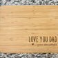 Father's Day Cutting Board