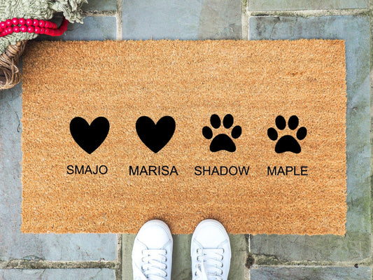 Family Doormat / Dog Doormat